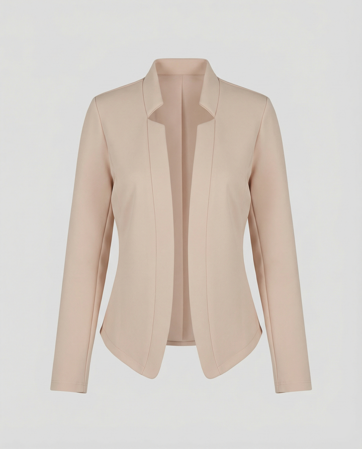 Open Front Tailored Blazer for Women