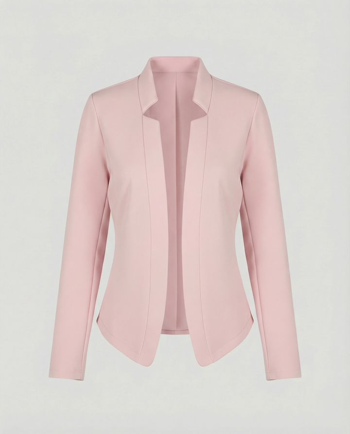 Open Front Tailored Blazer for Women