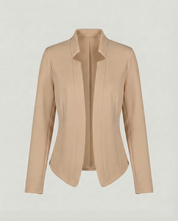 Open Front Tailored Blazer for Women