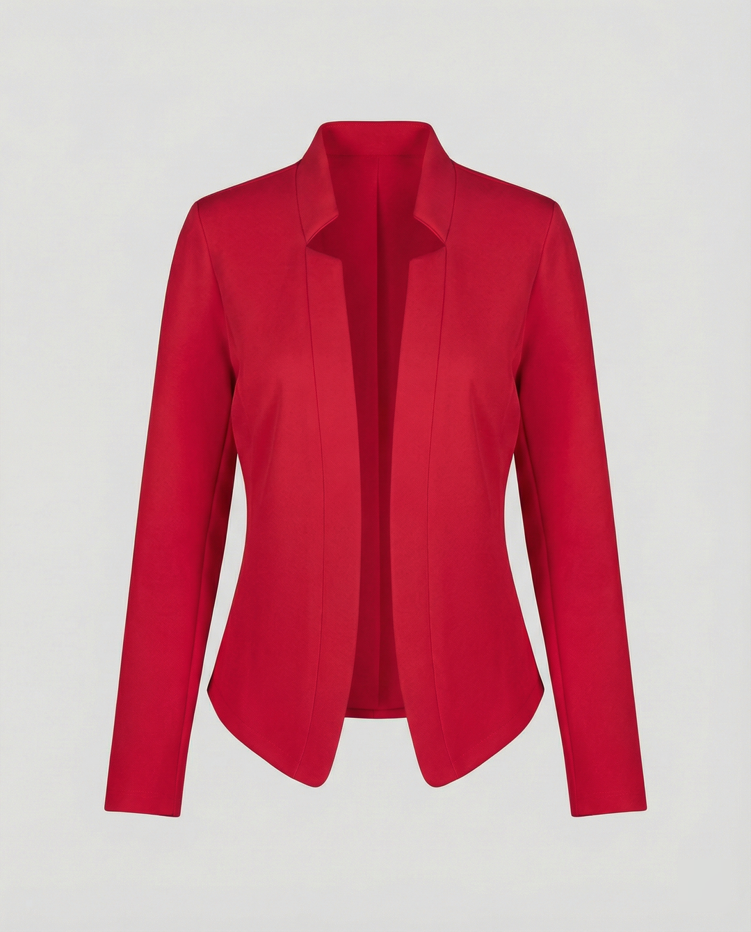 Open Front Tailored Blazer for Women