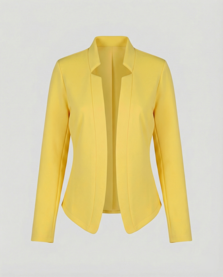 Open Front Tailored Blazer for Women