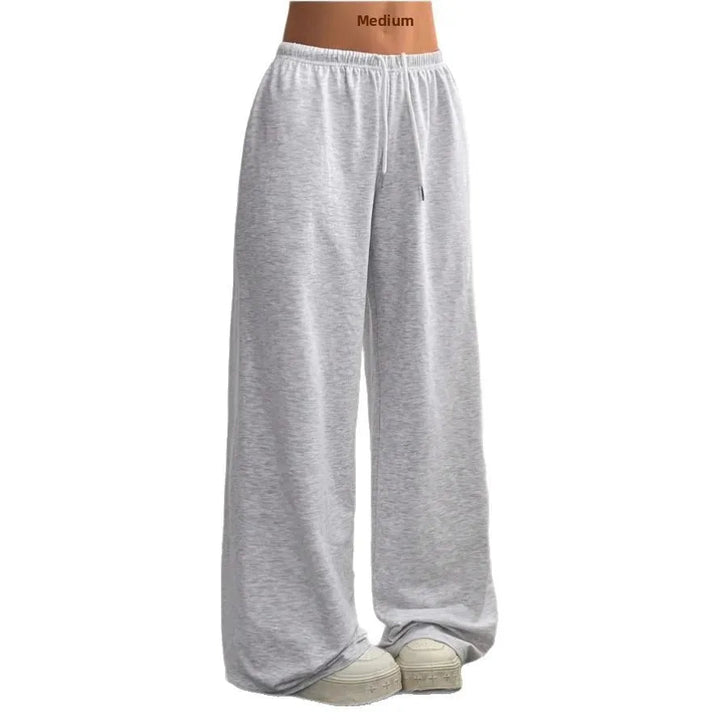 High Waisted Wide Leg Jogging Pants