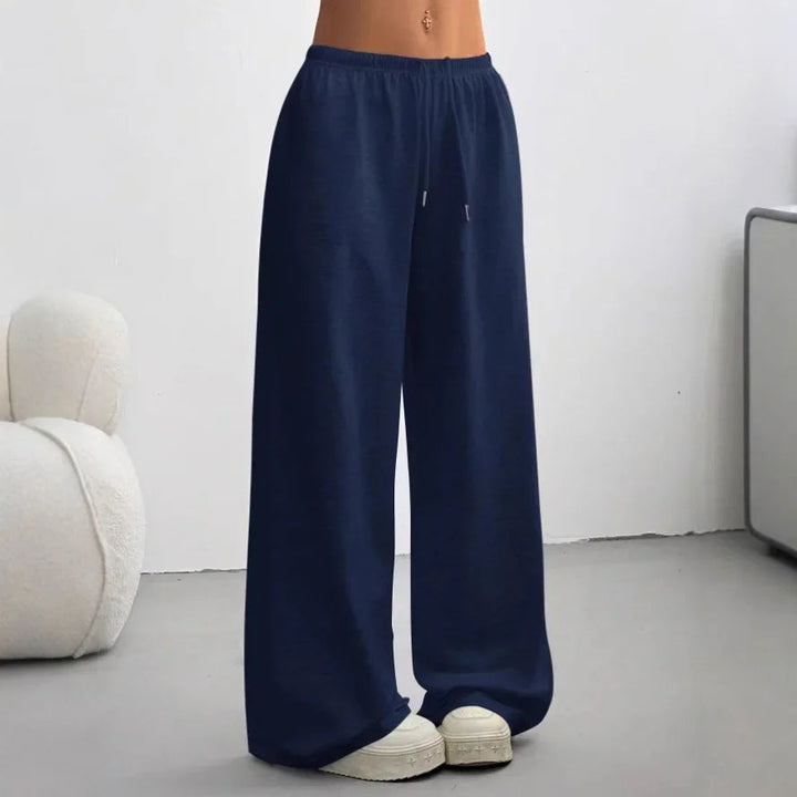High Waisted Wide Leg Jogging Pants