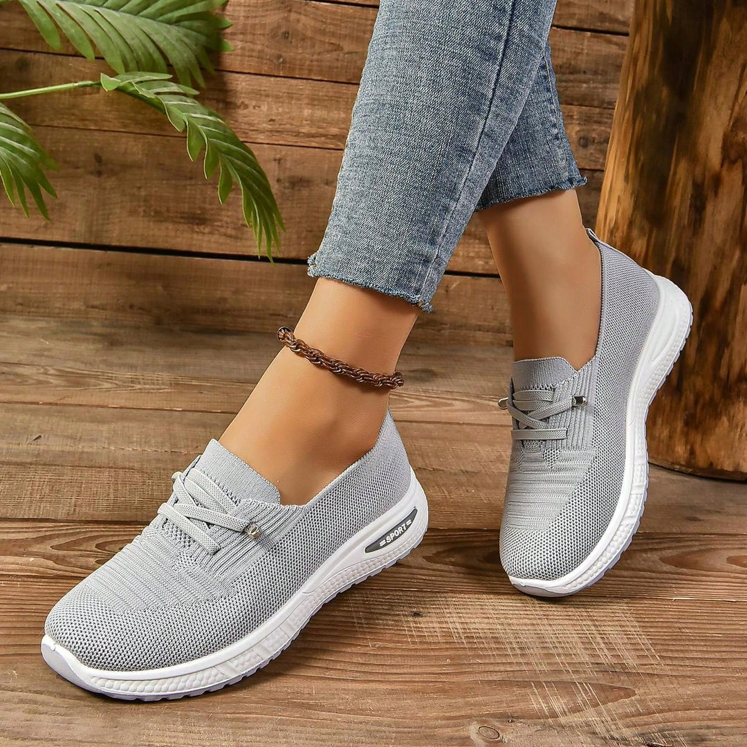 Lightweight Knit Walking Sneakers