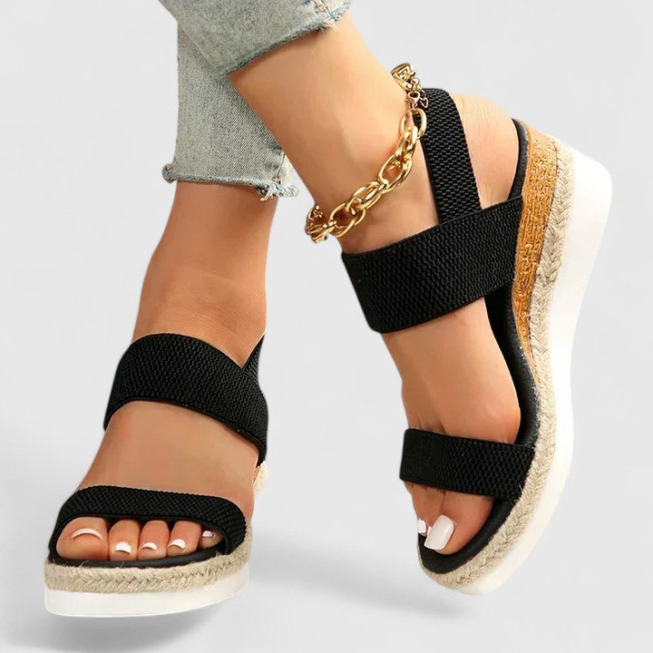 Platform Espadrille Wedge Sandals