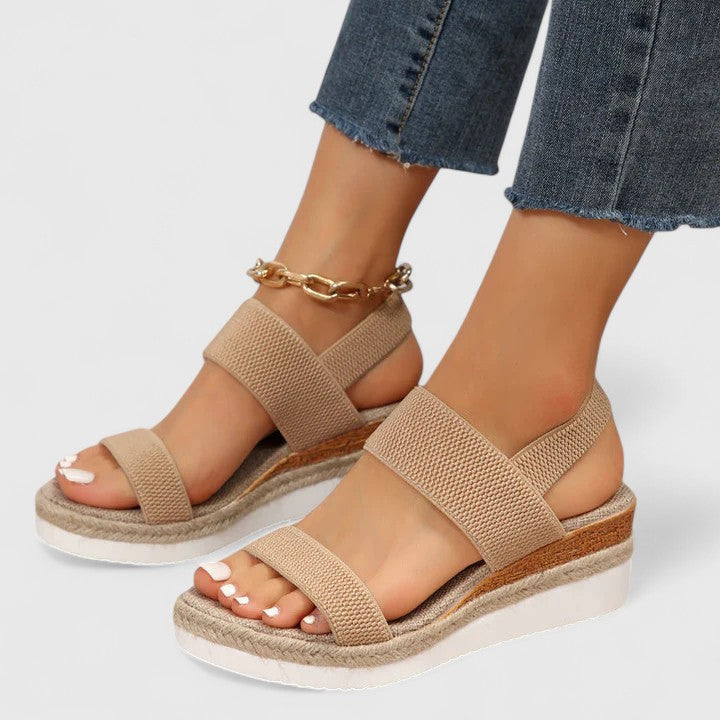 Platform Espadrille Wedge Sandals