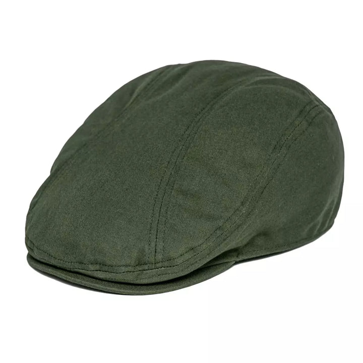 Men's Cotton Ivy Cap with Panel Stitch Detail
