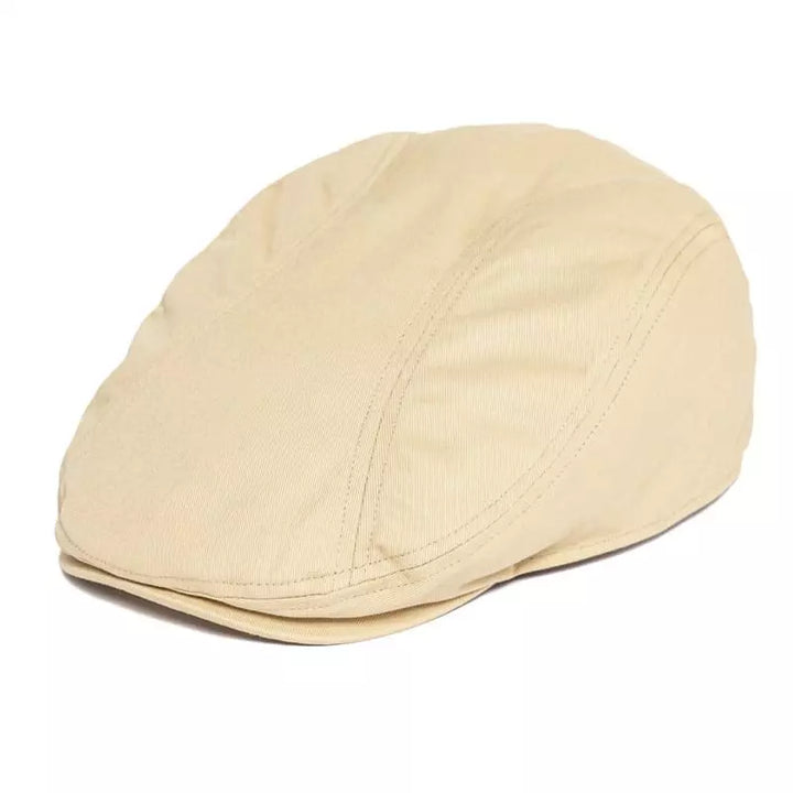 Men's Cotton Ivy Cap with Panel Stitch Detail