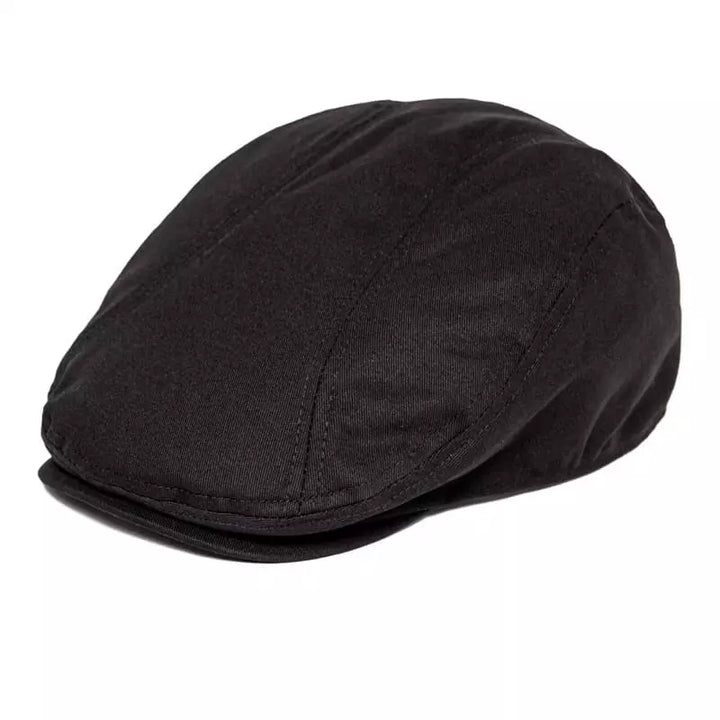 Men's Cotton Ivy Cap with Panel Stitch Detail