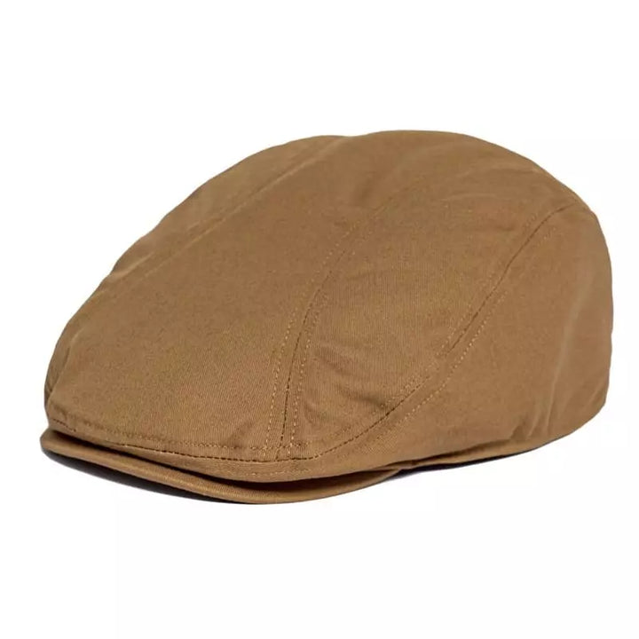 Men's Cotton Ivy Cap with Panel Stitch Detail