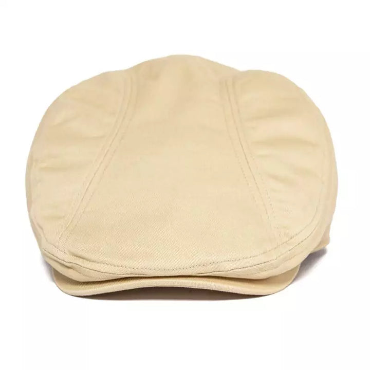 Men's Cotton Ivy Cap with Panel Stitch Detail