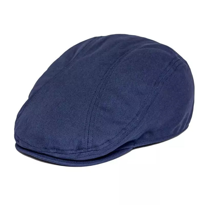 Men's Cotton Ivy Cap with Panel Stitch Detail