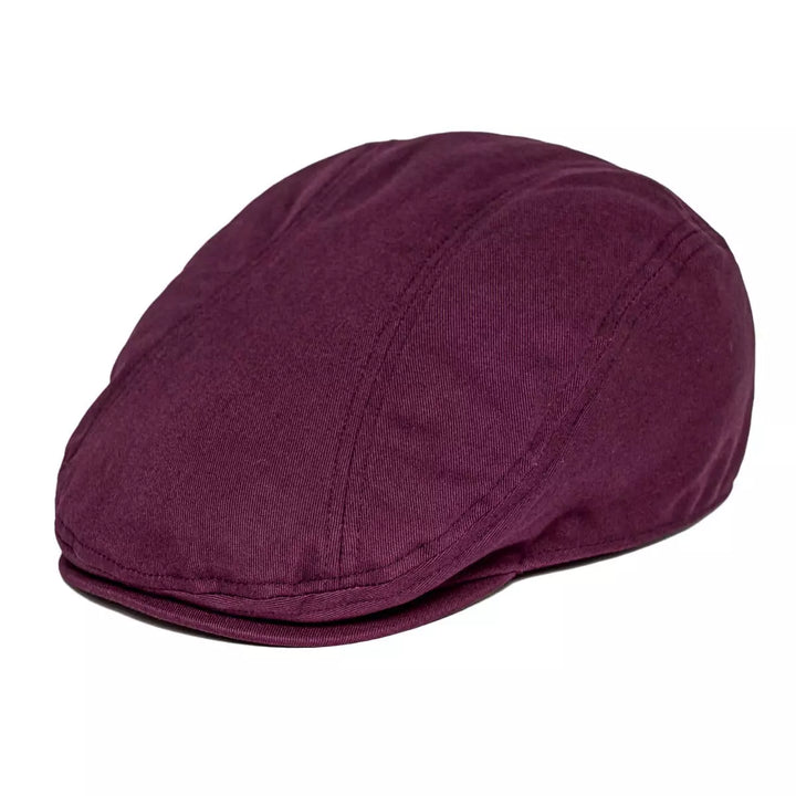 Men's Cotton Ivy Cap with Panel Stitch Detail