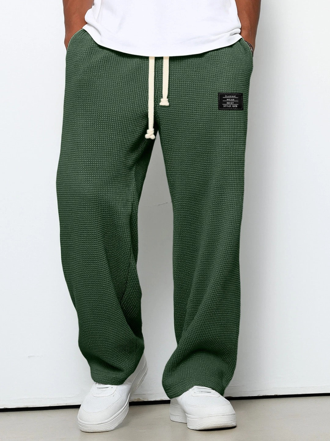 Men's Waffle Knit Sweatpants