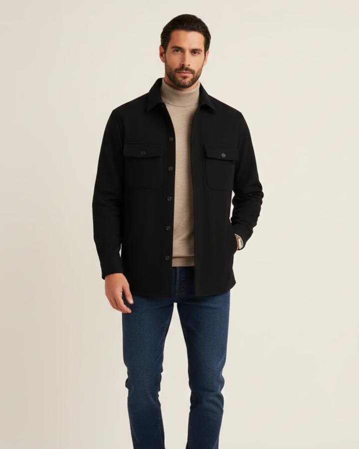 Men's Button Front Shacket