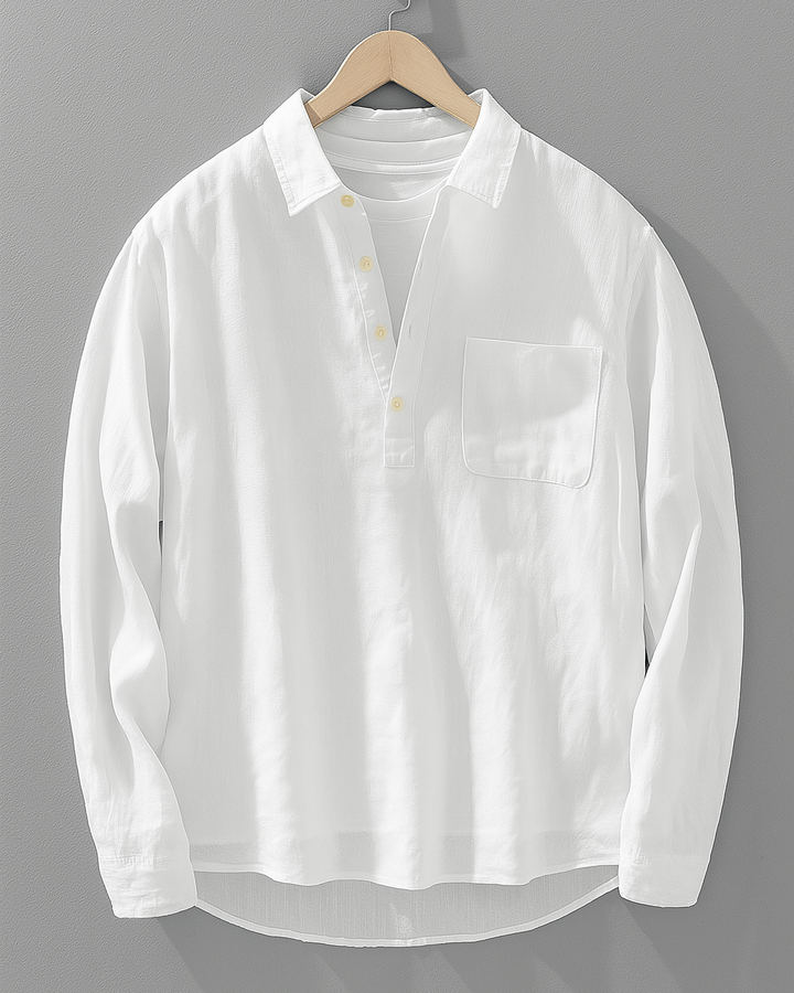 Men's Long Sleeve Pullover Shirt