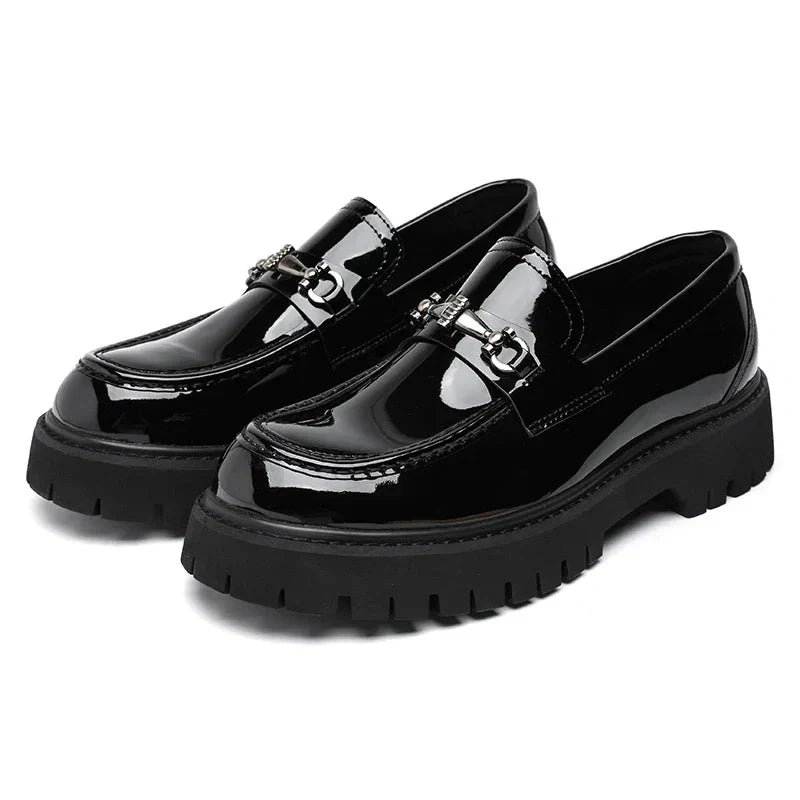 Men's Patent Leather Loafers