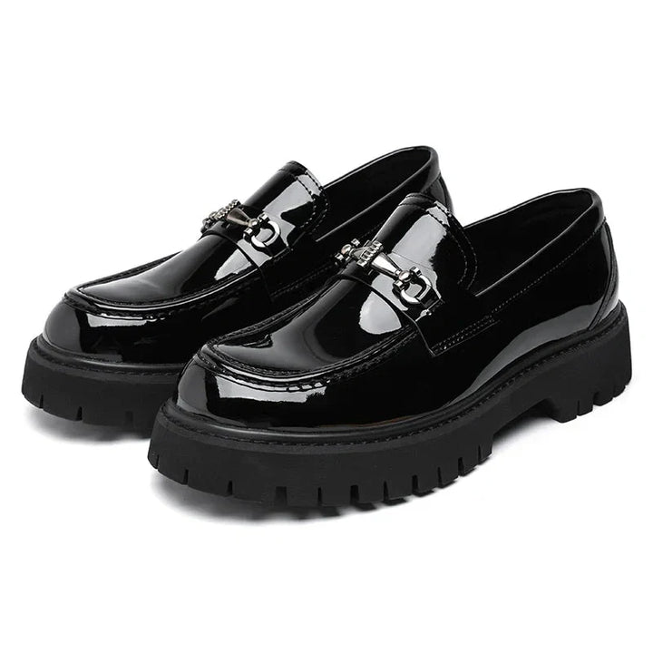 Men's Patent Leather Loafers