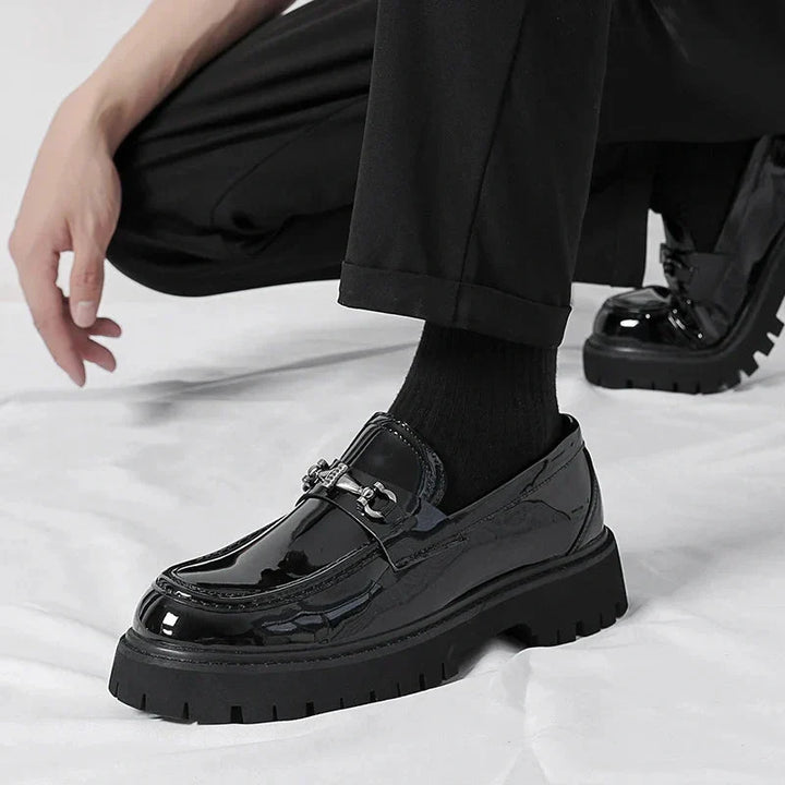 Men's Patent Leather Loafers