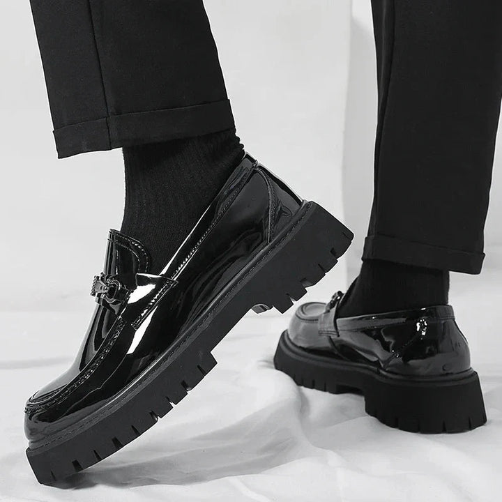 Men's Patent Leather Loafers