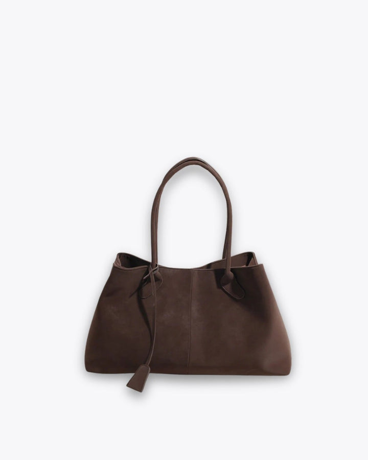 Minimalist Leather Tote Bag for Women