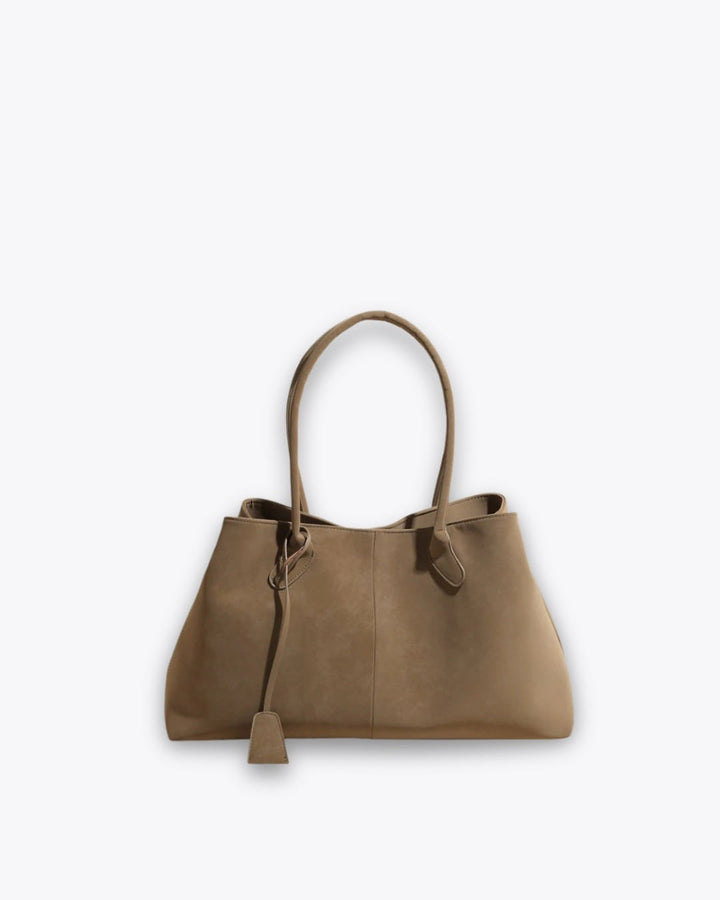 Minimalist Leather Tote Bag for Women