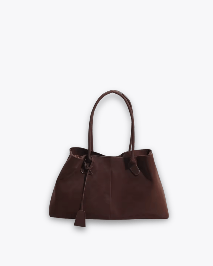 Minimalist Leather Tote Bag for Women
