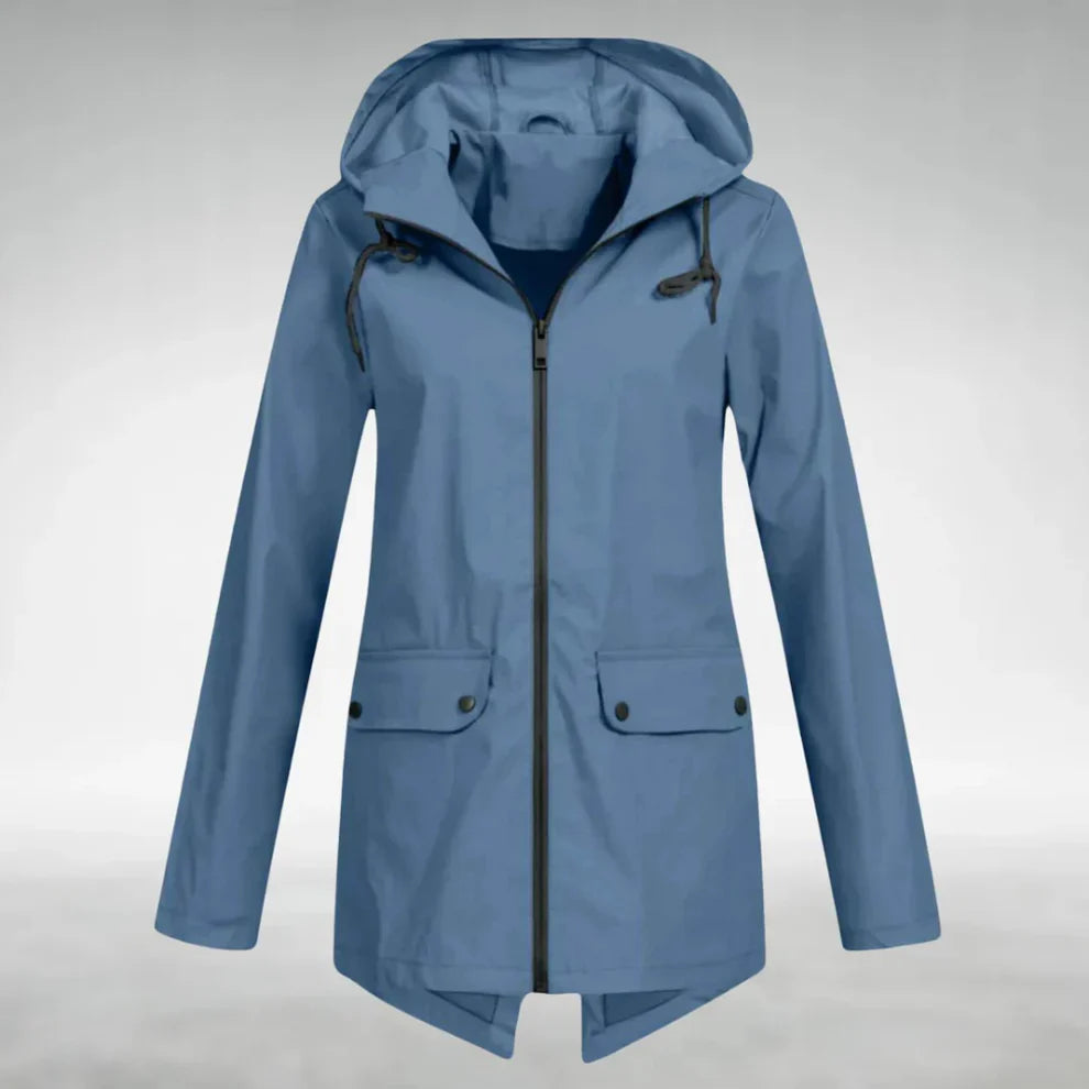 Women's Waterproof Hooded Rain Jacket