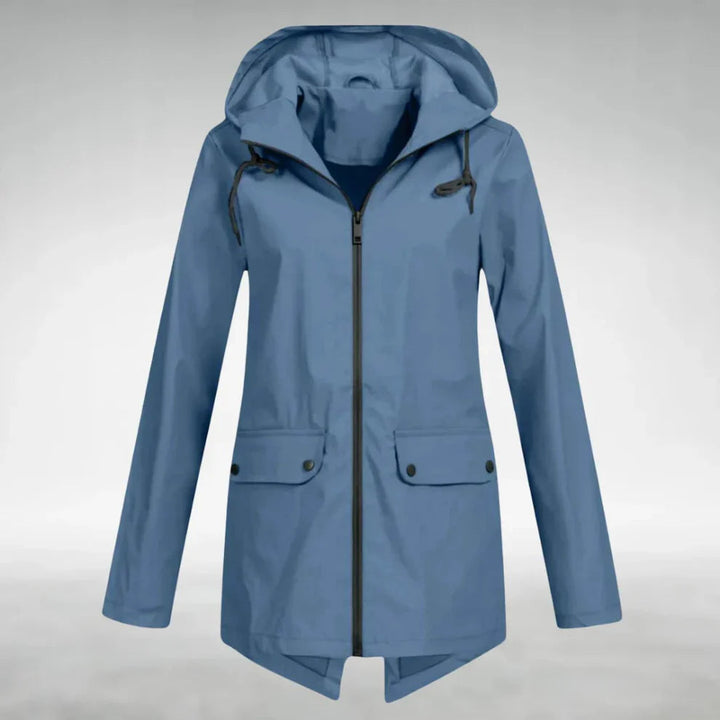 Women's Waterproof Hooded Rain Jacket