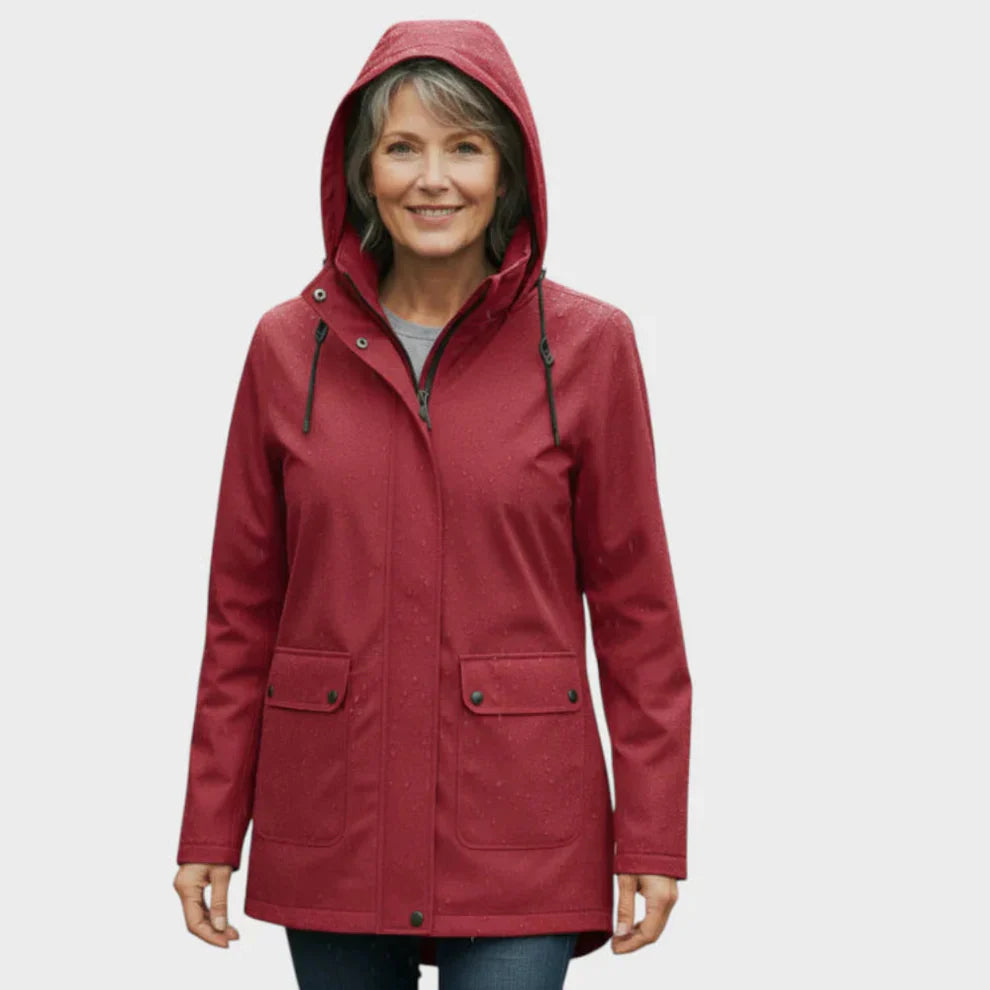 Hooded Waterproof Raincoat for Women