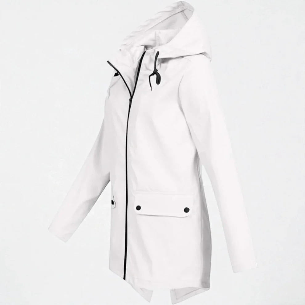 Women's Waterproof Hooded Rain Jacket