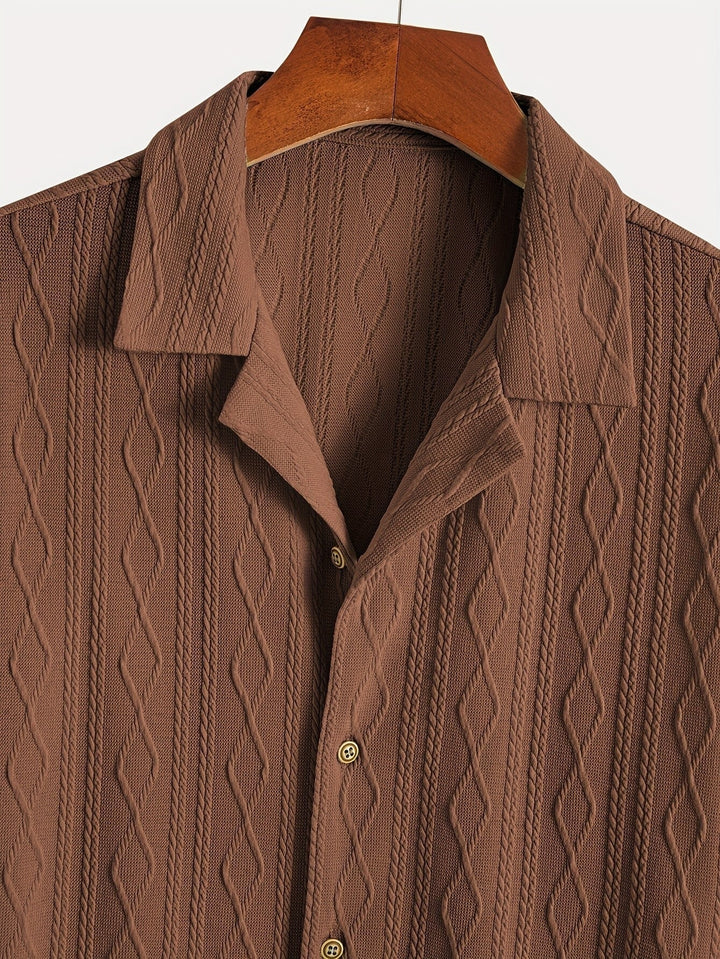 Men's Short Sleeve Knit Shirt
