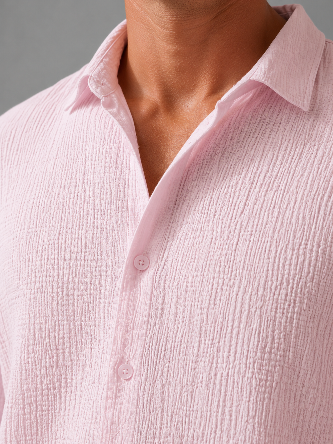 Men's Linen Button Down Shirt