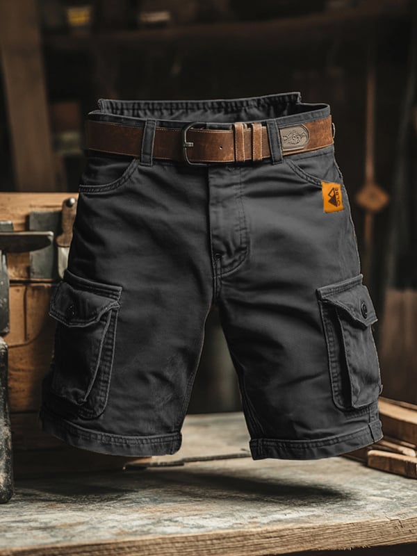 Men's Multi Pocket Cargo Shorts