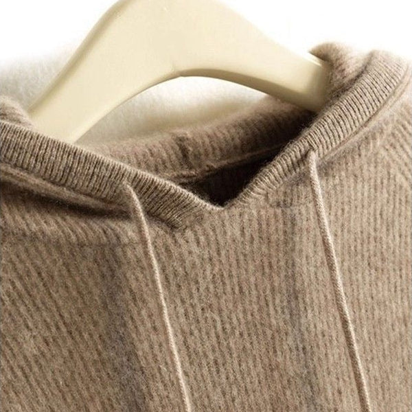 Lightweight Knit Hoodie for Women