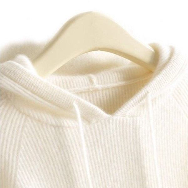 Lightweight Knit Hoodie for Women
