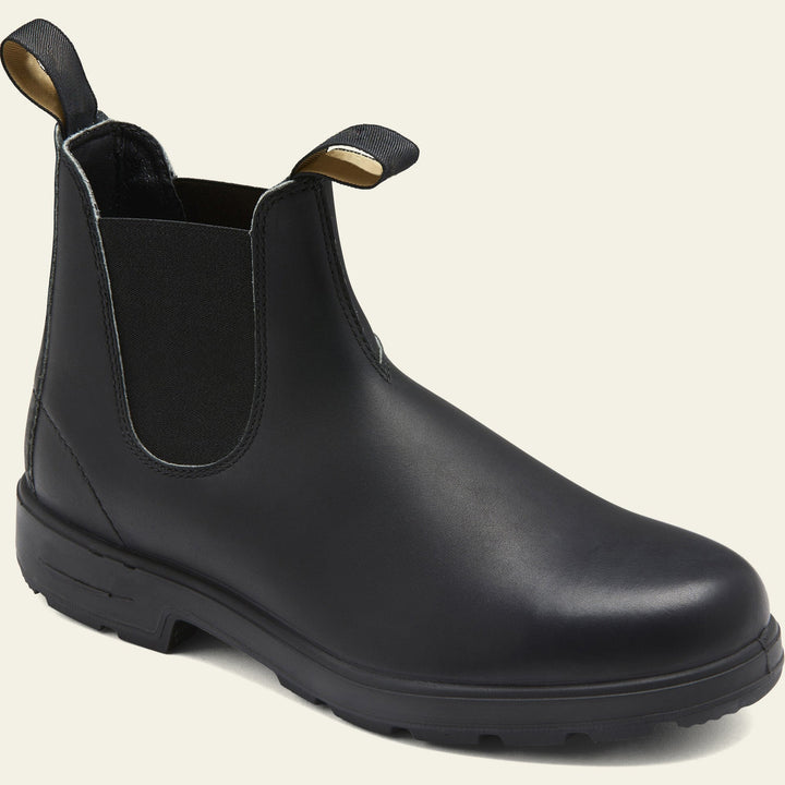 Men's Leather Chelsea Boots Slip On Workwear