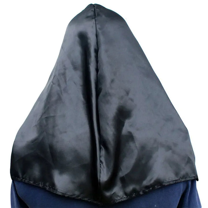 Women's Horror Nun Mask and Hood Costume Set