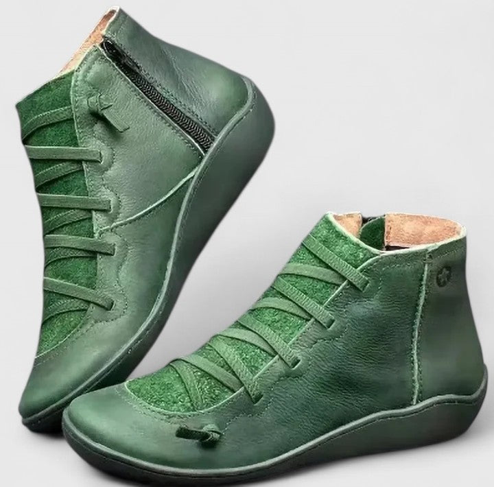 Men's Lace Up Leather Ankle Boots