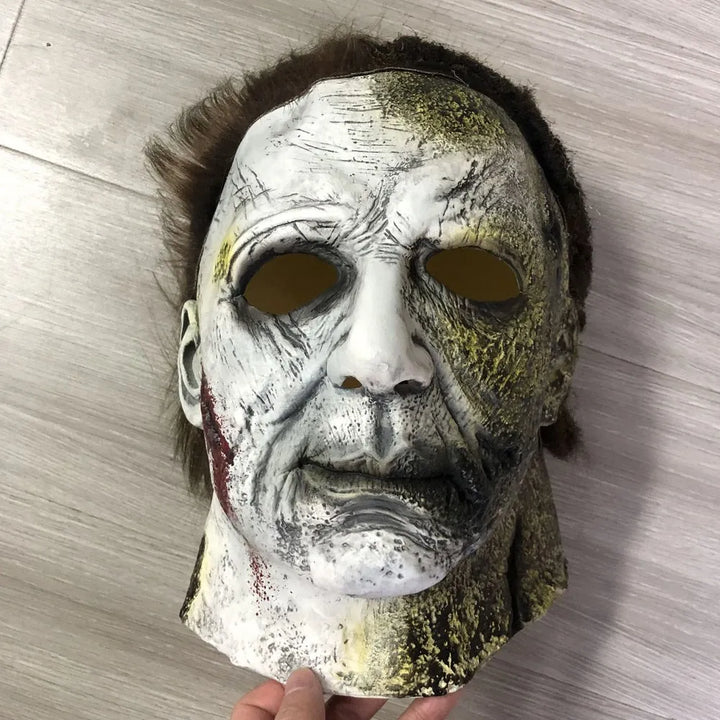 Michael Myers Halloween Mask and Coverall Costume Set