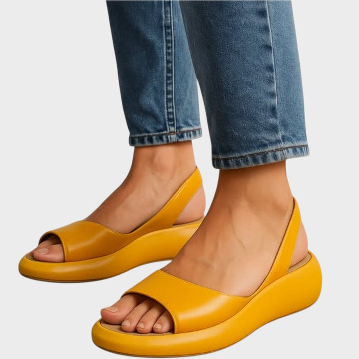 Lightweight Platform Slingback Sandals