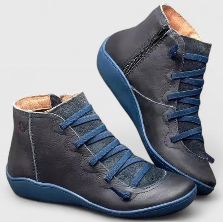 Men's Lace Up Leather Ankle Boots