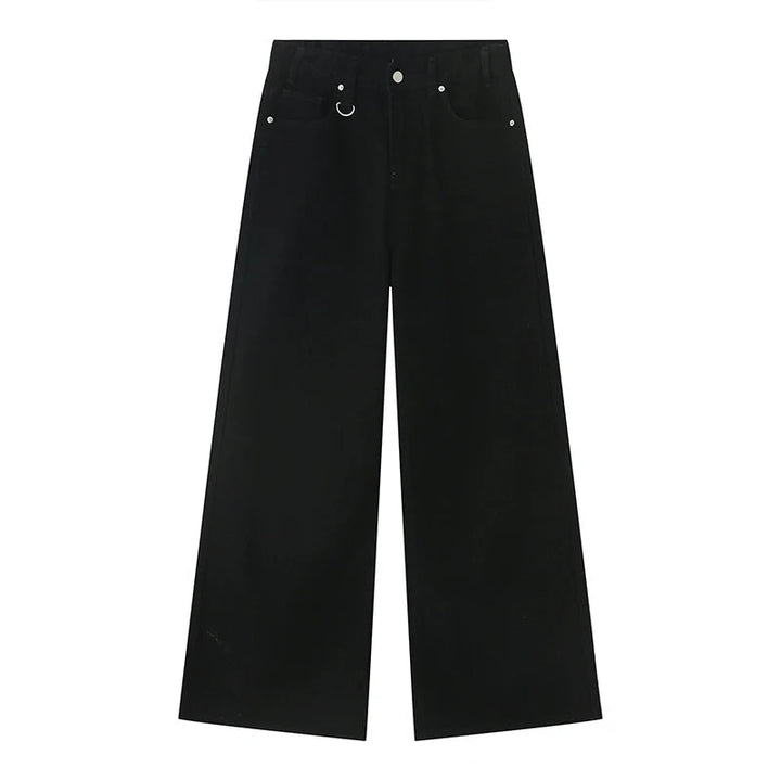 Men's Vintage Wide-Leg Denim Jeans