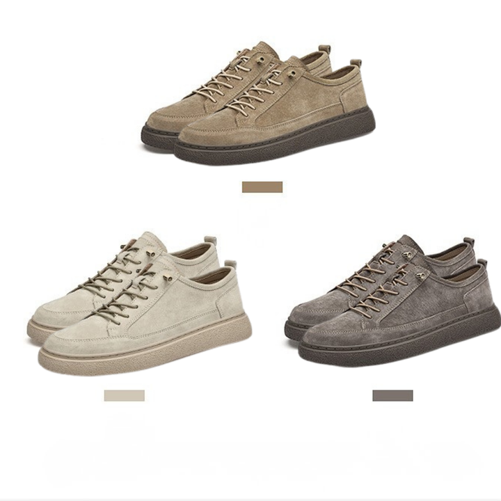 Men's Suede Lace Up Sneakers
