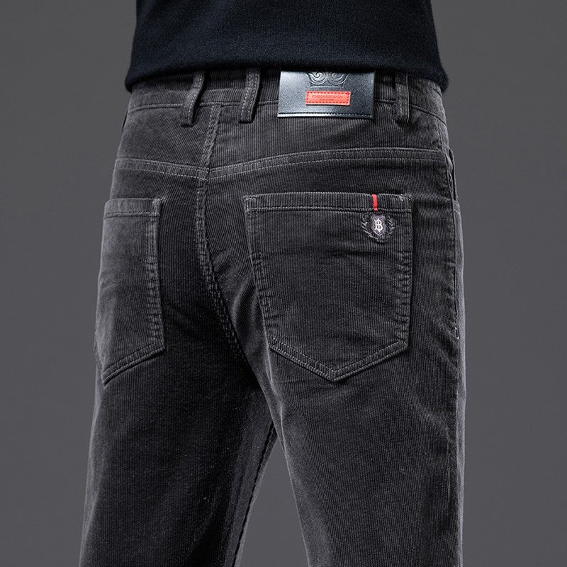 Classic Five-pocket Corduroy Pants