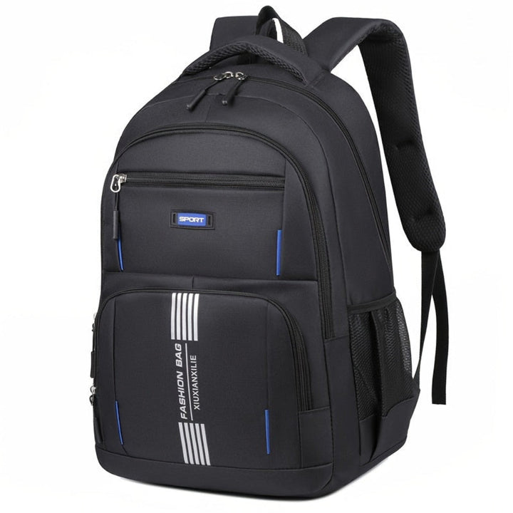 Men’s Laptop Backpack with Multiple Zip Pockets