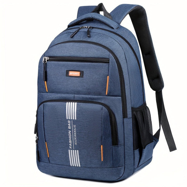 Men’s Laptop Backpack with Multiple Zip Pockets