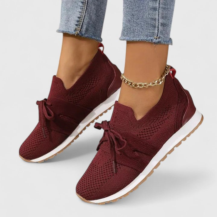 Women's Knit Slip-On Running Sneakers