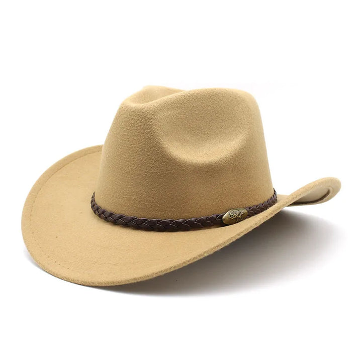 Classic Wide Brim Cowboy Hat