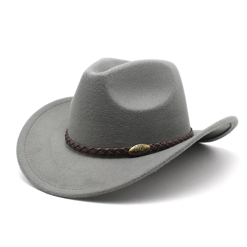 Classic Wide Brim Cowboy Hat